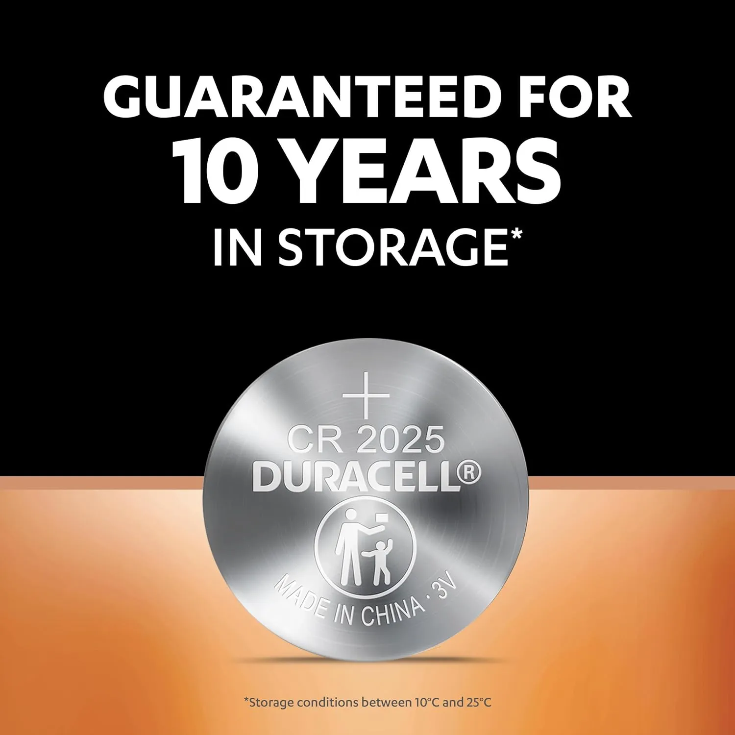 Duracell Cmos Battery 3V CR2025 (Pack of 5) view 3
